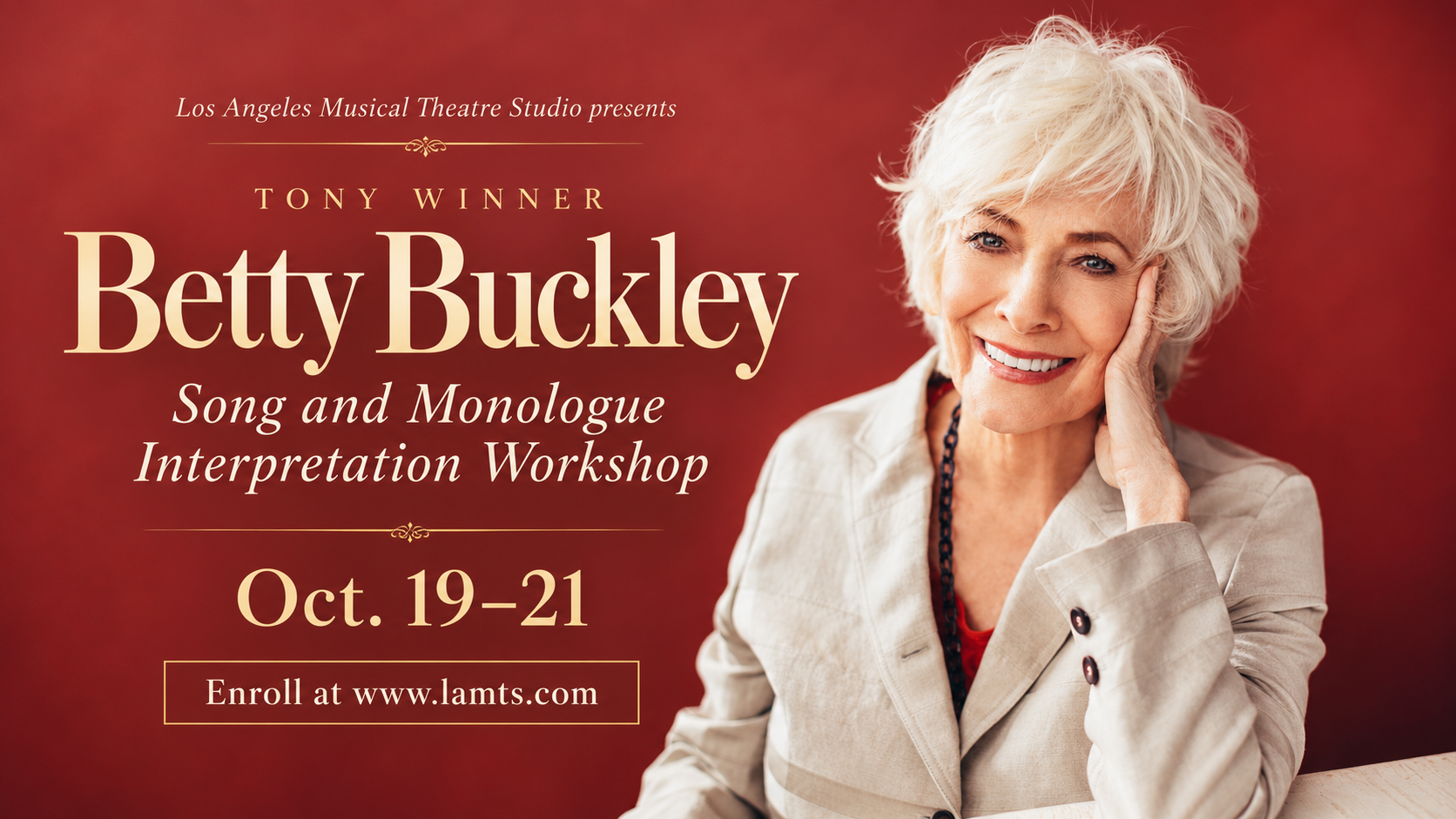 Song and Monologue Interpretation Workshop with Betty Buckley
